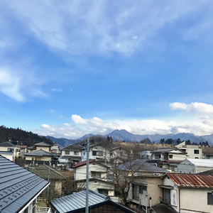 スカイラウンジ南側の眺め