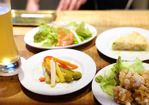 ビールに合う小皿料理