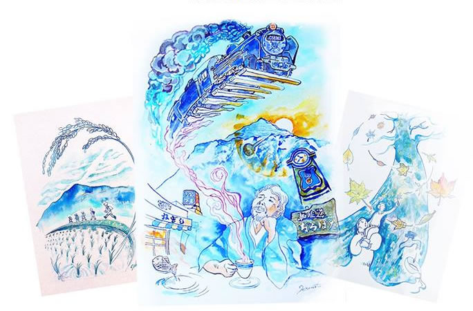 香本博「絵描き男の料理徒然草」原画展を開催いたします。